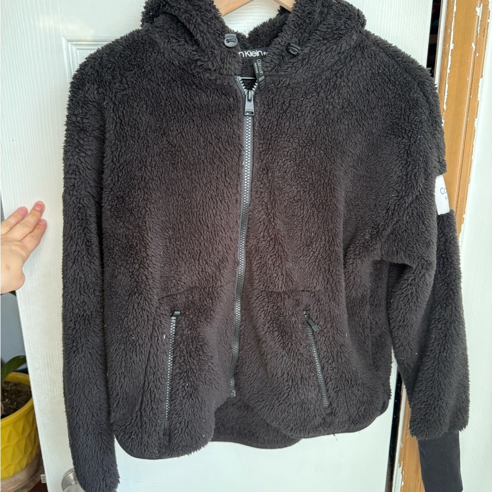 Calvin Klein Performance Black Fleece Jacket